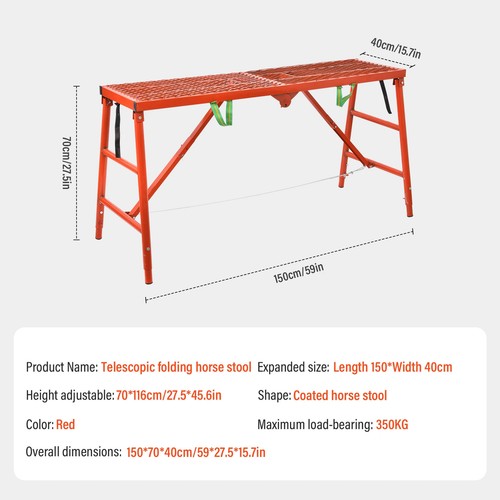 Extra Thick Folding Stool Short Horse Folding Horse Stool Reinforced Decoration - Afbeelding 2 van 16