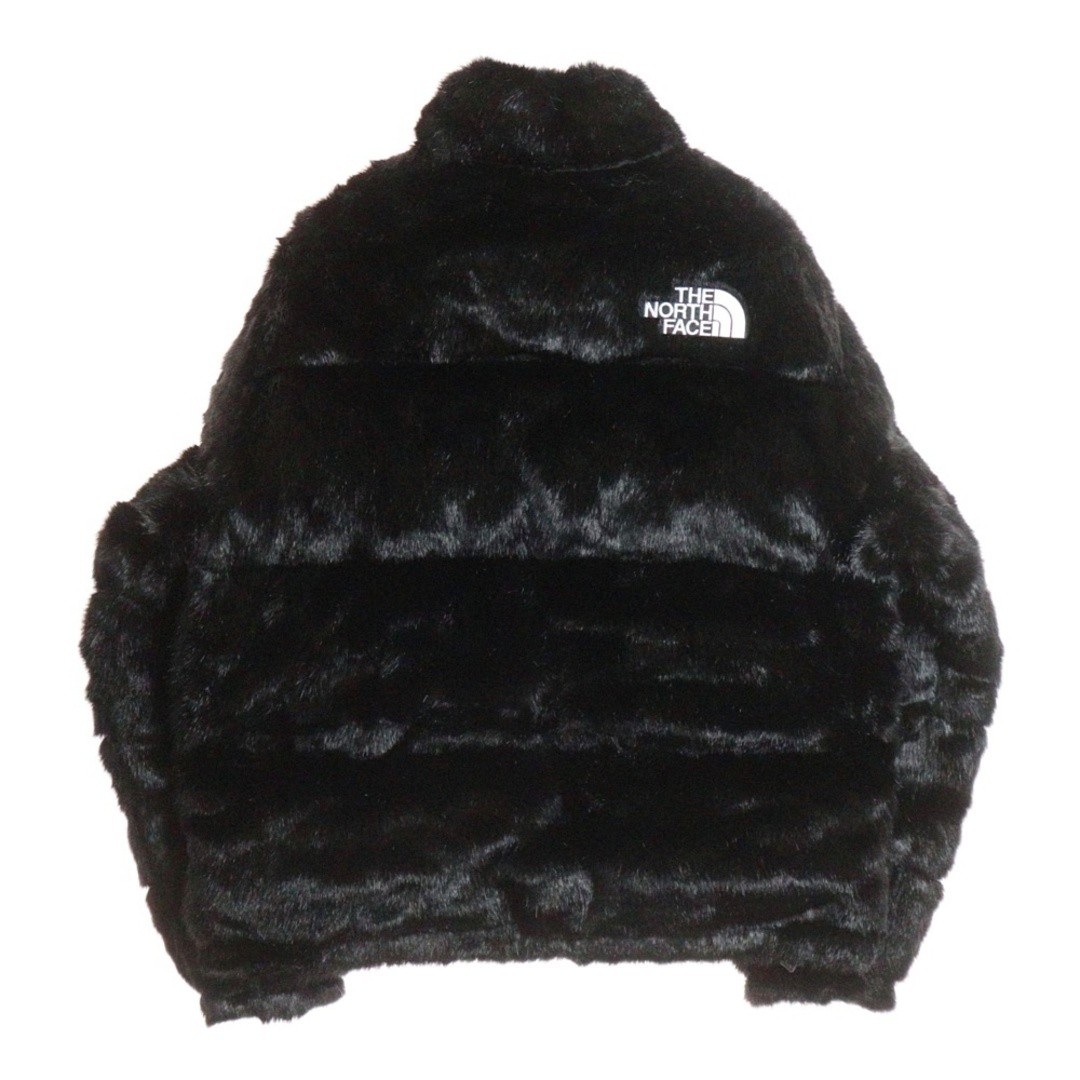 Supreme 20aw X The North Face Faux Fur Nuptse Jacket Nd92001i Down Black Used 96 thumbnail 2