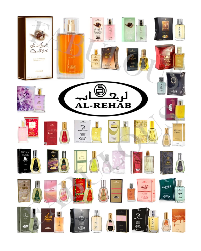 Al Rehab (50ml) EDP Scent Fragrance Perfume Spray Collection by Al Rehab