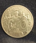 LEGENDARY WARRIORS - LEONIDAS - 1 Troy Ounce .999 Fine Silver Round.  NICE!