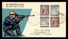 DR WHO 1962 JAPAN FDC SPORTS ATHLETIC MEET BLOCK M81189