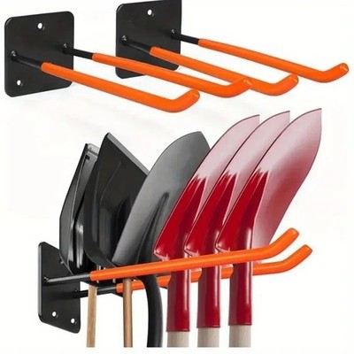 Garage Wand Haken Schwerlast Werkzeug Aufbewahrung Aufhänger Schaufel Rechen Organizer Regal UK