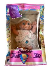 Vintage 1991 Ace Novelty Treasure Troll Tots 14 In.