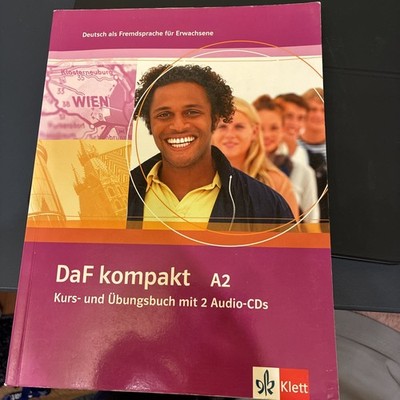 DAF KOMPAKT IN 3 BANDEN: KURS- UND UBUNGSBUCH A2 MIT 2 By Collectif *BRAND NEW*