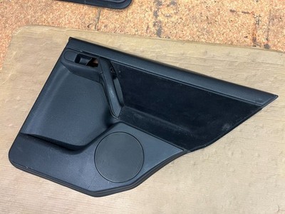 VW Volkswagen Golf Mk3 Jetta Mk3 4-Door OEM Set Euro Black Door