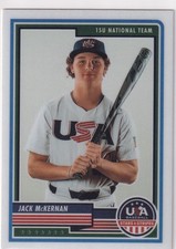 2023 USA BASEBALL RC JACK MCKERNAN ROOKIE STARS & STRIPES #3815