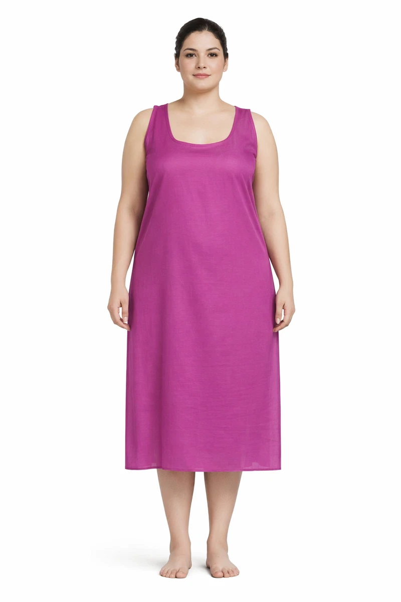 plus size cotton slips for under dresses Velrose Lingerie Plus Size Half Slip 2360
