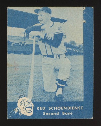 Red Schoendienst 1960 Lake to Lake Dairy Braves card