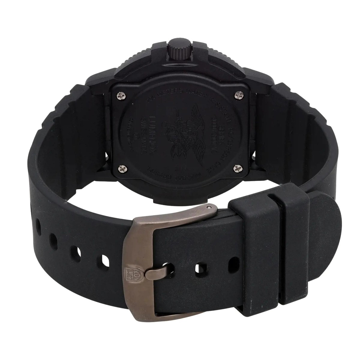 Luminox Navy Seal Blackout 43mm Carbon Black Dial Quartz Men Watch