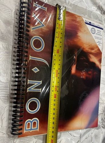 BON JOVI 7800 FAHRENHEIT Note Book Paperback Vintage Sealed School NEW - Picture 4 of 11