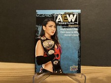 2021 AEW Upper Deck Hikaru Shida #88 SP Magazine Card