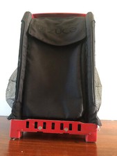 Zuca Red Wave Sport Black Insert Bag  Red Frame with Flashing Wheels