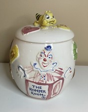 Vintage 1950s RARE The Romper Room Ceramic Do Bee Cookie Jar Canister Laurel Sal