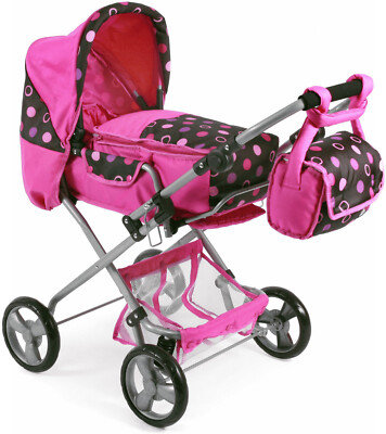 Bayer Chic 586T48 Kombi - Puppenwagen Bambina Pinky Balls