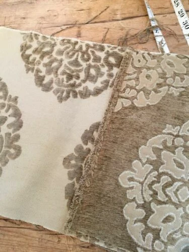 Beige Fabric Draping