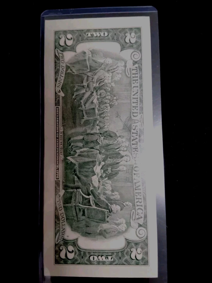 $2 Bill 2009 Series B (Note ⭐) Low Serial Numbers, Uncirculated) Only120.000repi - Image 2 of 2