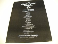 SLADE Randalls Island ELP Bee Gees RICK GRECH Jeff Fenholt 1971 Promo Display Ad
