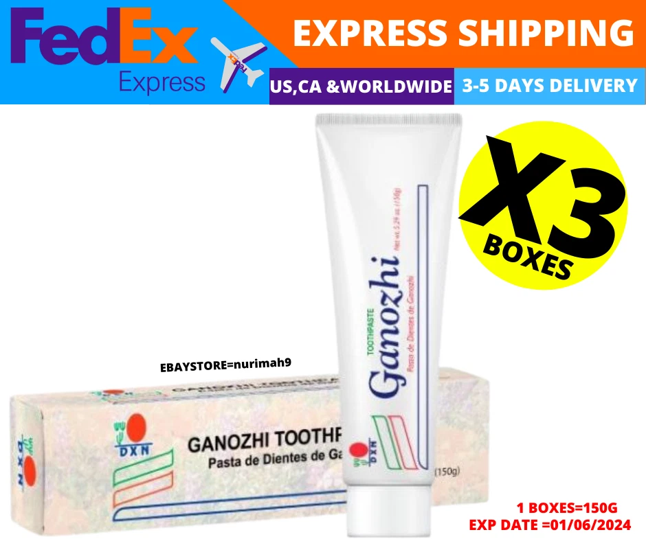 DXN Ganozhi Plus Toothpaste Whit Ganoderma Toothpaste (75, 59 OFF