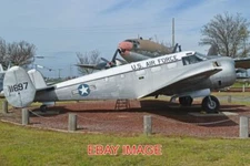 PHOTO  AEROPLANE BEECH C-45G EXPEDITOR '11897' C/N AF-454. FULL US MILITARY SERI