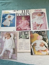 Vintage Craft Baby Knitting Knits DIY Magazine Books x 6 Value Pack SALE