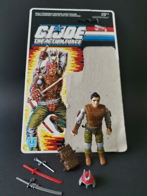 Gi Joe / Action Force Cobra 1987 Budo Samurai mit vollem UK Cardback