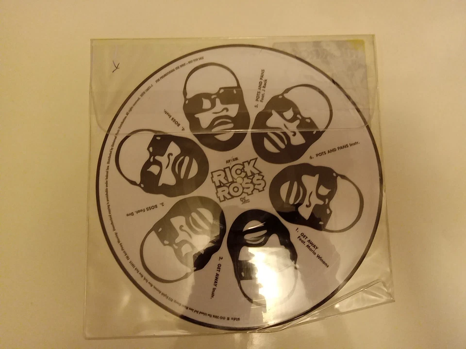RICK ROSS - PORT OF MIAMI - LIMITED EDITION - PICTURE DISC - 12" VINYL EP Foto 3 de 3