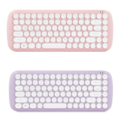 Actto Retro Pop Mini Bluetooth Wireless Keyboard Korean/English Layout / BTK-03