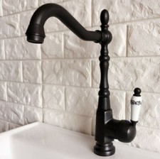 Oil Rubbed Brass Ceramic Handle Kitchen Faucet Bathroom Sink Mixer Tap 2nf385