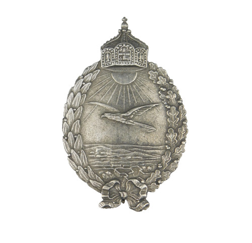 4208 WW1 WW2 IMPERIAL GERMANY NAVAL AIR SERVICE LAND PLANE PILOT BADGE