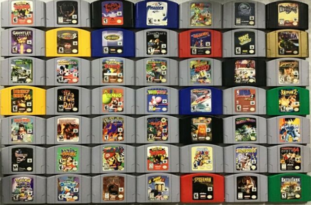 sell nintendo 64 games