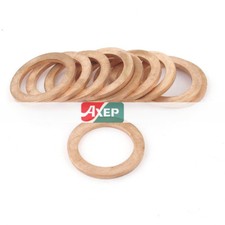 A● 10 Pcs 19 x 27mm  Copper Flat Washer Ring Gasket Seal Fitting Copper