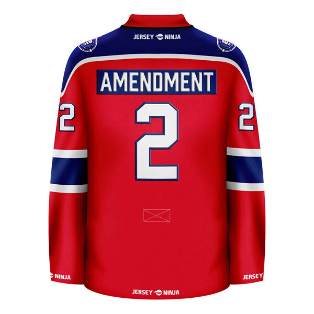 2nd Amendment Men's Hockey Jersey