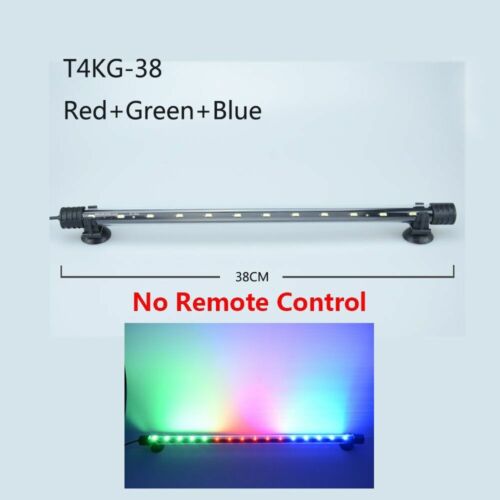New RGB Aquarium Light Remote Control Diving Lamp 59cm Colorful Fish Tank Plant - Picture 19 of 19