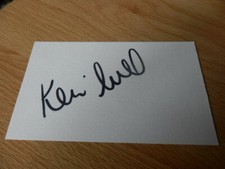 KEVIN RUSSELL   -  ACTIVE / RETIRED PLAYERS - ALL LEAGUES - AUTOGRAPHED  CARDS