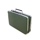 Portable Charcoal Grill, Small BBQ Smoker Grill Green