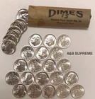 (20) Roosevelt Dimes From OBW Roll Estate 1946-1964 CH-GEM Bu Unc 90% Silver