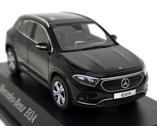 Herpa 1/43 Mercedes Benz EQA H243 2021 Cosmos Black Diecast Model Car