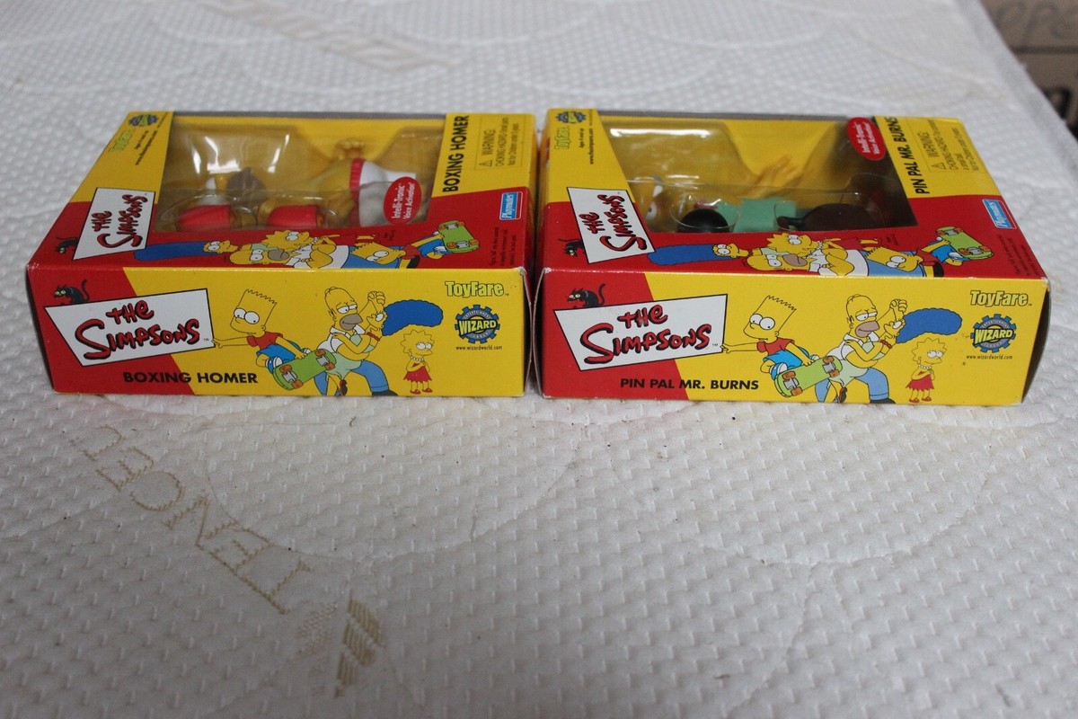 The Simpsons Pin Pal Mr. Burns88→84 Simpsons MR BURNS pin pal