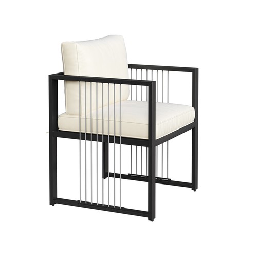 7-teiliges Esstisch Stuhlset Gartenmöbel Set Outdoor Sitzgruppe für 6 Personen - Bild 9 von 10