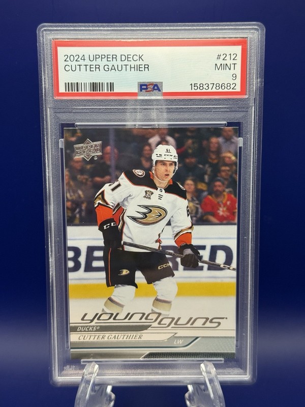 2024-25 Upper Deck Series 1 - Young Guns Cutter Gauthier #212 (RC)