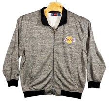 Majestic Full Zip LA Lakers Jacket Mens 2XL NBA Basketball Activewear