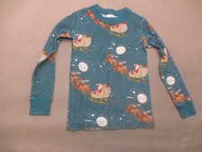 Hanna Andersson Size 4 Kids Unisex Christmas 100 Organic Cotton Pajama Top 841