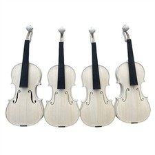 Unfinished 4/4 Violin Guarneri Style Natural Maple Back Spruce Top Hand Carved