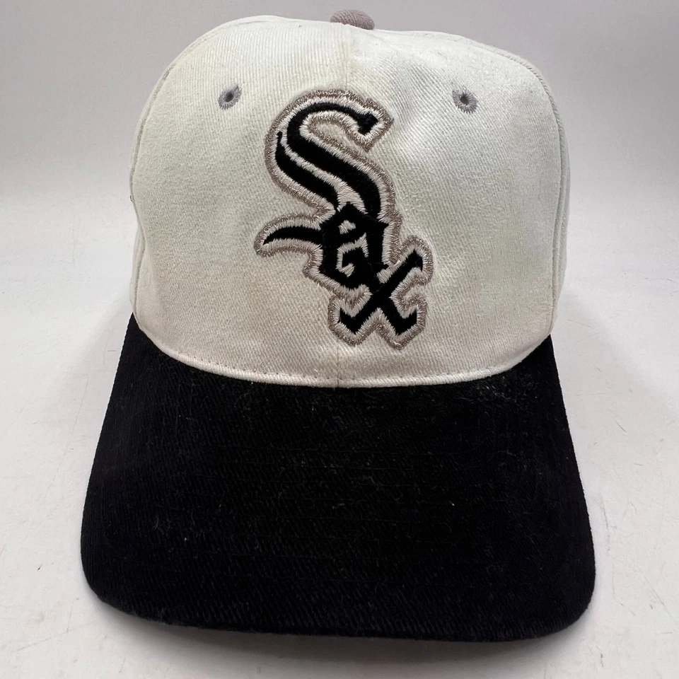 Sombrero De Colección Starter Chicago White Sox Años 90 SNAPBACK El Sombrero Derecho FIRMADO Foto 2 de 4