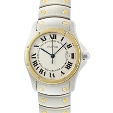 Cartier Santos Ronde MM W20037R3 29mm quarzo 29mm scatola documenti