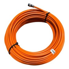 Orange-Direct Burial RG6 Underground Coaxial Cable, 100 Feet