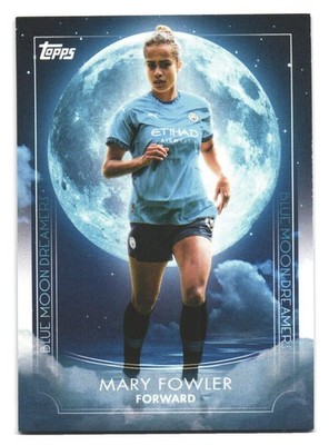 2024-25 Topps Blue Moon Manchester City Mary Fowler