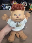 Authentic 1983 Cabbage Patch Kids Koosa Plush Cat in Orig Top 15"
