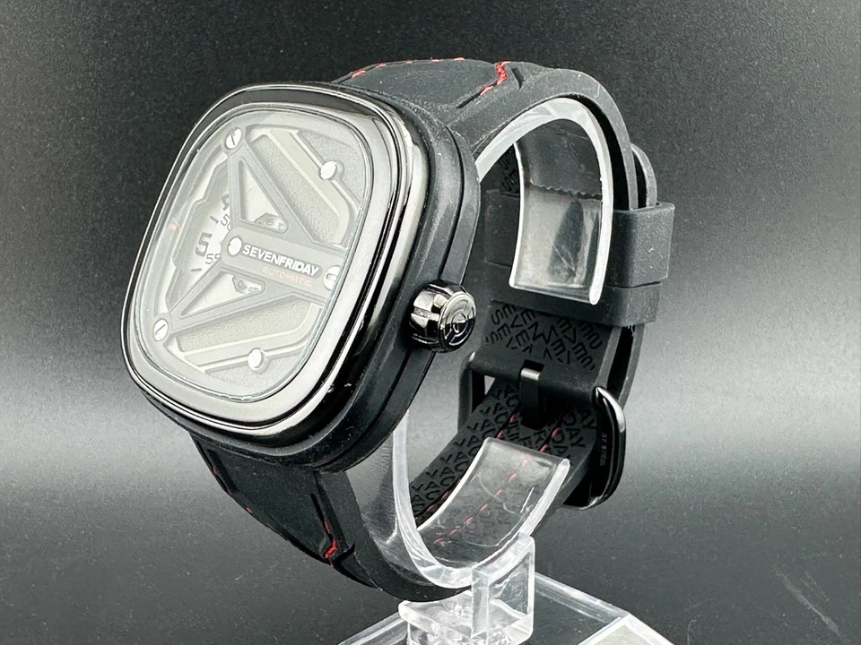 Sevenfriday Spaceship Mens Automatic Grey Dial Watch 46mm Sapphire Crystal M3/01 - Image 4 of 4