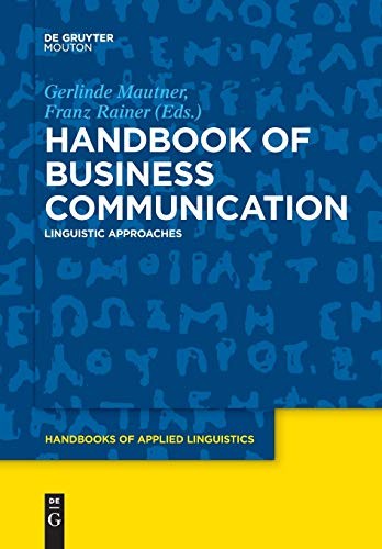 Handbook of Business Communication, Mautner, Gerlinde 9781501519000 New<- - Image 2